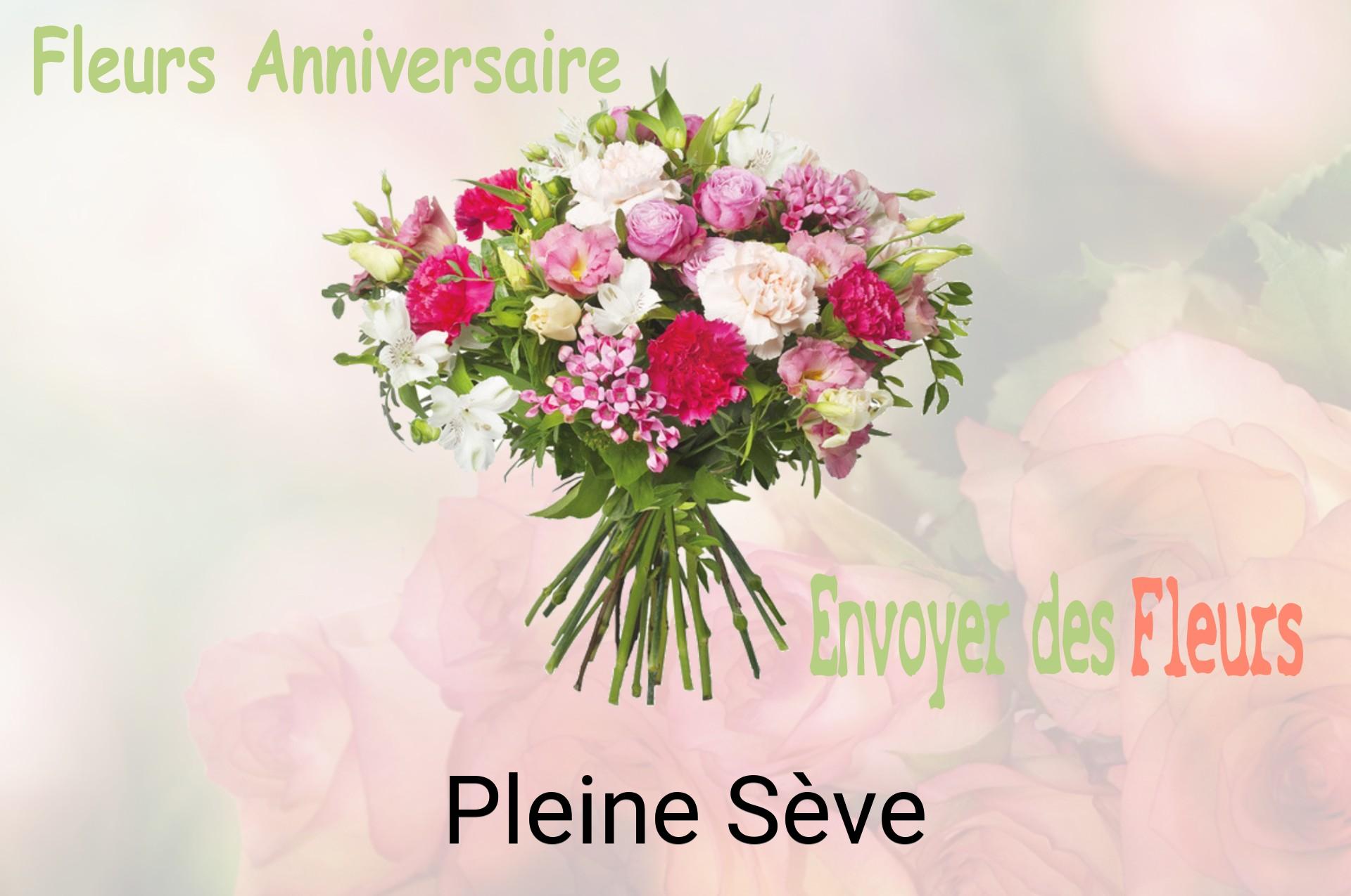 Bouquet de fleurs d’anniversaire livré à Pleine-Sève
