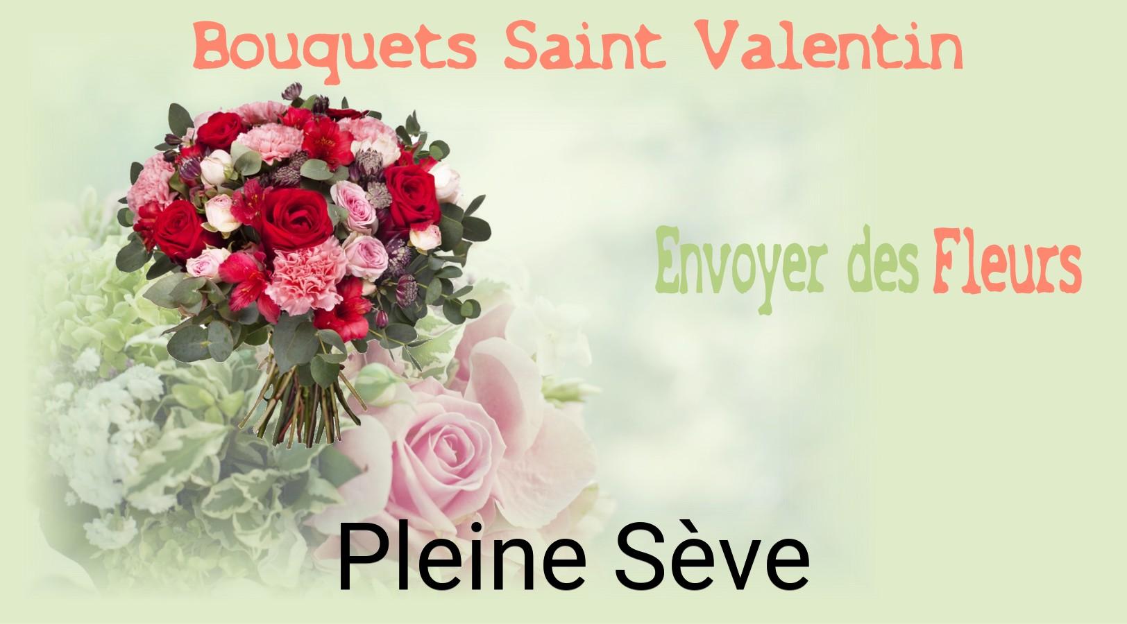 Roses de Saint-Valentin livrées à Pleine-Sève